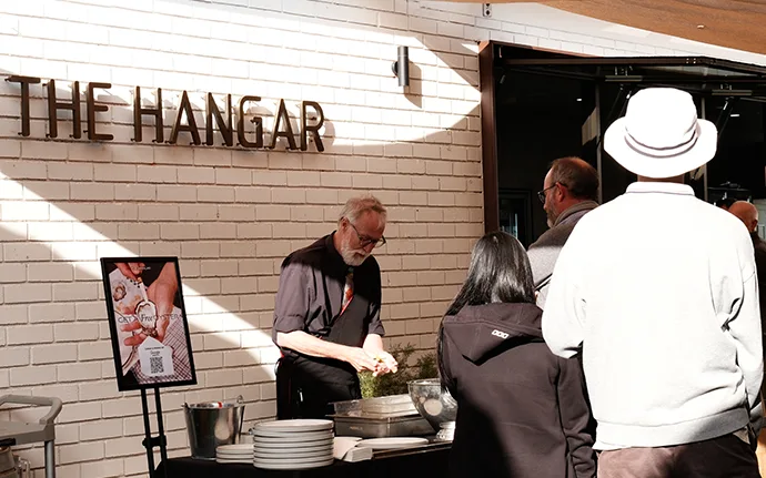 The Hangar at Maylands Golf Course officially launches