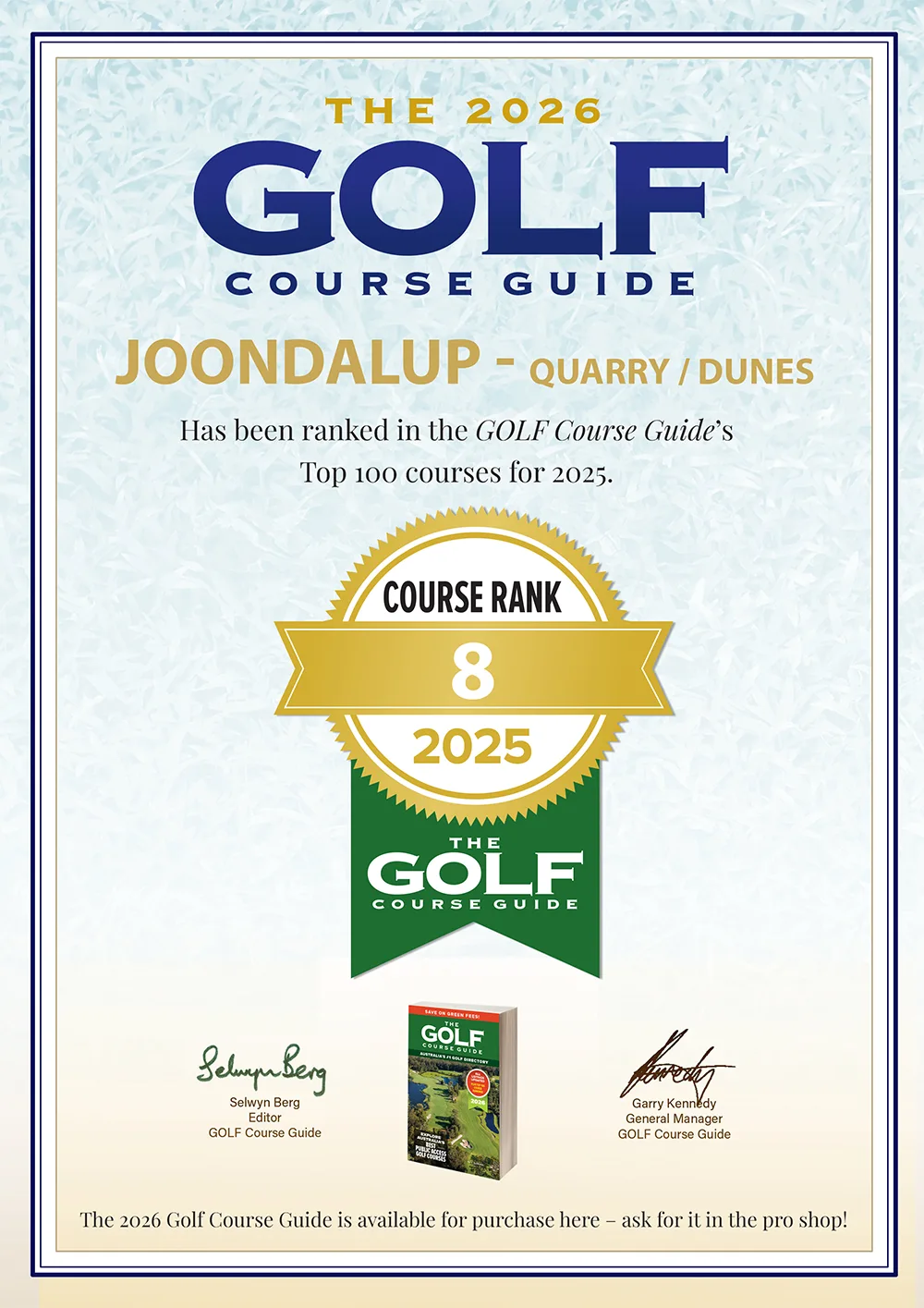 Joondalup Resort and Country Club – Course Rank #8